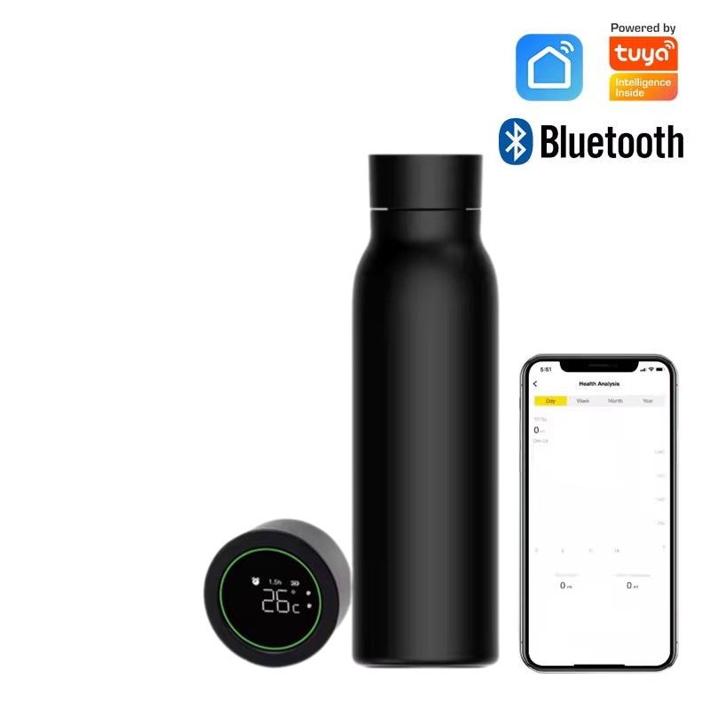 Botella de Agua Inteligente Bluetooth con Recordatorio de Bebida